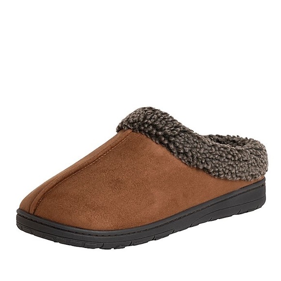 men's clog slippers memory foam